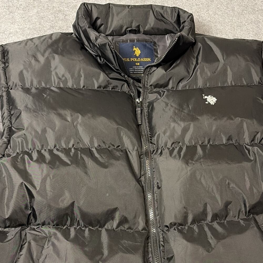 US Polo Assn. Men's Big &tall Puffer Vest 5x Full Zip N.w.o.t